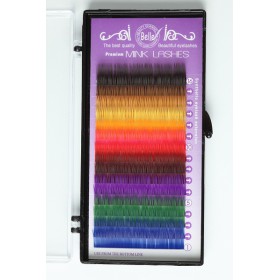 3D mihalnice farebný mix - hrúbka 0,20 mm (natočenie "J")