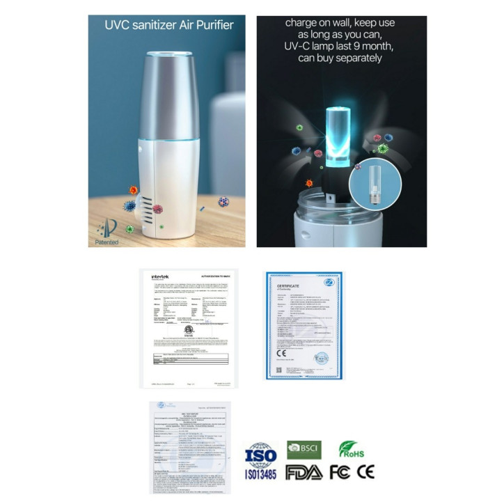 Čistič vzduchu UV-C bez filtra