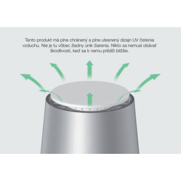 Čistič vzduchu UV-C bez filtra