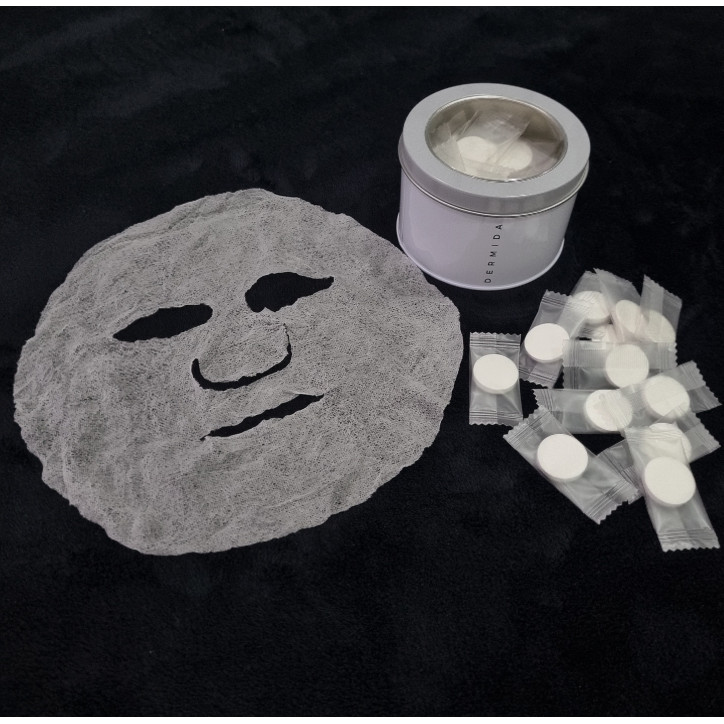 DERMIDA® Hodvábne pleťové masky zo 100% hodvábu- 10ks