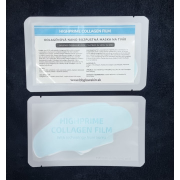 kolagénová rozpustná maska