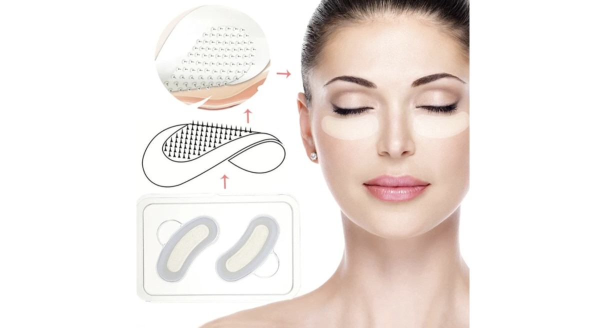 Mikroihličkové náplasti na okolie očí