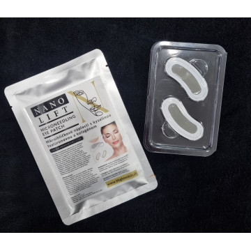 Mikroihličkové náplasti na okolie očí