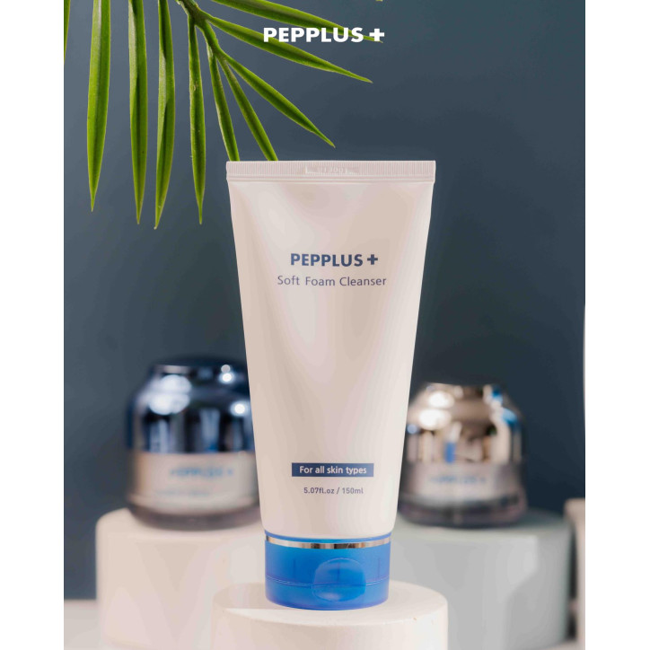 PEPPLUS+ Soft čistiaca pena na tvár s peptidmi 150ml