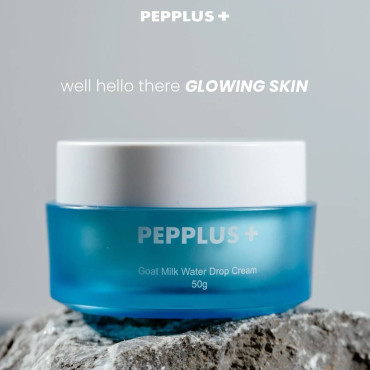 PEPPLUS+ Goat Milk hydratačný pleťový krém s extraktom z kozieho mlieka