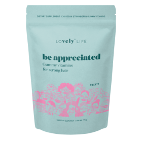 VELY be appreciated™ Gumené vitamíny pre silné vlasy