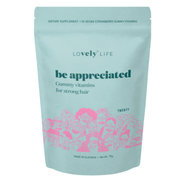 VELY be appreciated™ Gumené vitamíny pre silné vlasy