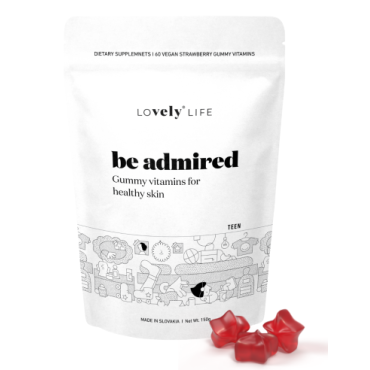 be Vely be admired™ Gumené vitamíny pre zdravú pleť - 60ks