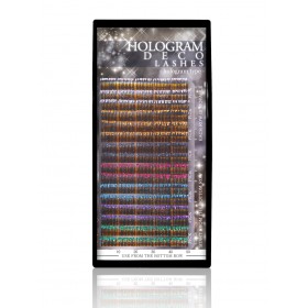 HOLOGRAM farebné trblietavé mihalnice- natočenie C 0,20