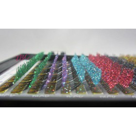 HOLOGRAM farebné trblietavé mihalnice- natočenie C 0,20