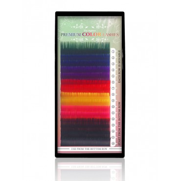 3D mihalnice farebný mix - hrúbka 0,20 mm (natočenie "J")