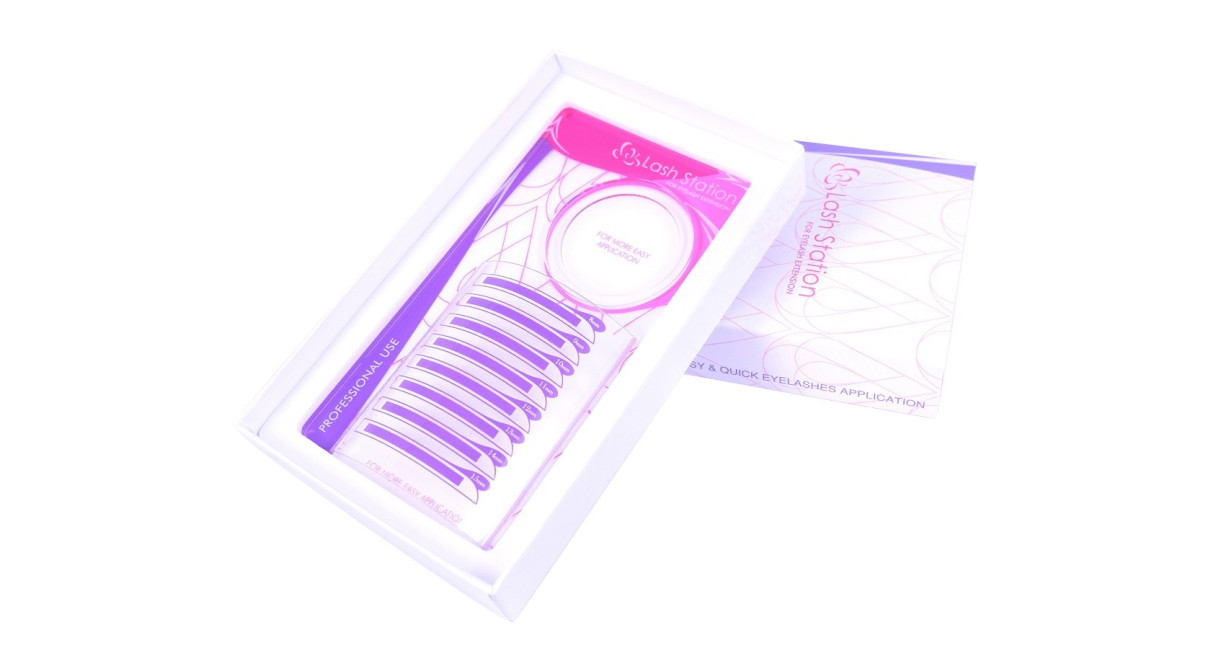 Podložka na mihalnice pre rýchlejšiu aplikáciu mihalníc