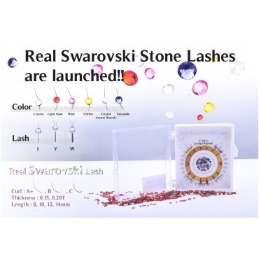 SWAROVSKI mihalnice, tvar C ( Y ) x 0,20 mm x 12 mm , 12 ks