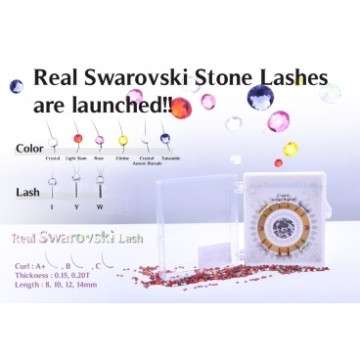 SWAROVSKI mihalnice, tvar C ( Y ) x 0,20 mm x 12 mm , 12 ks