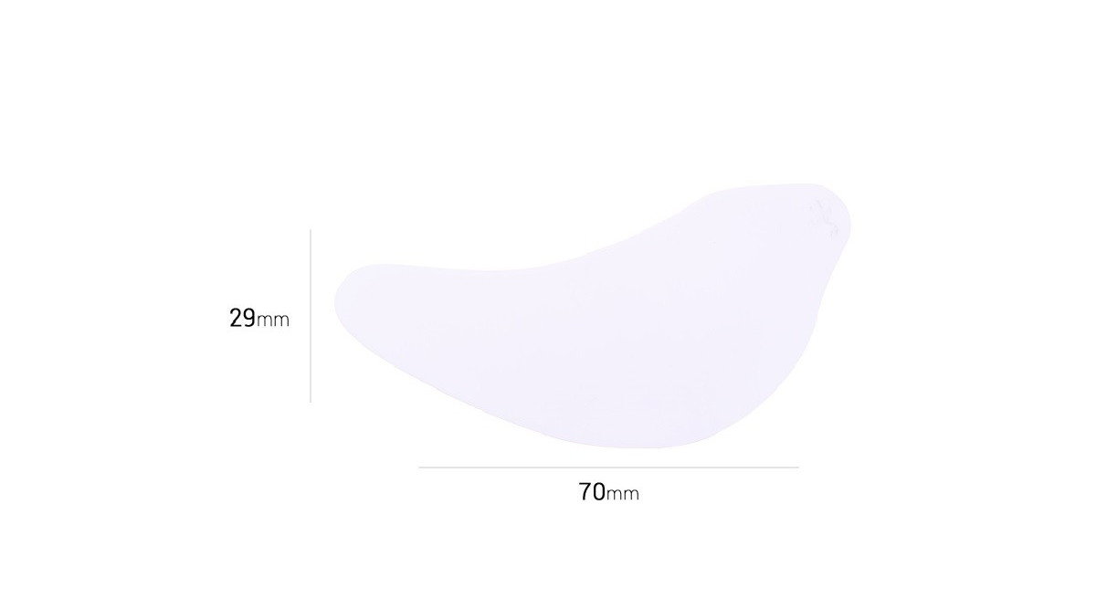 Multifunkčné silikónové podložky pod oči - 1 pár