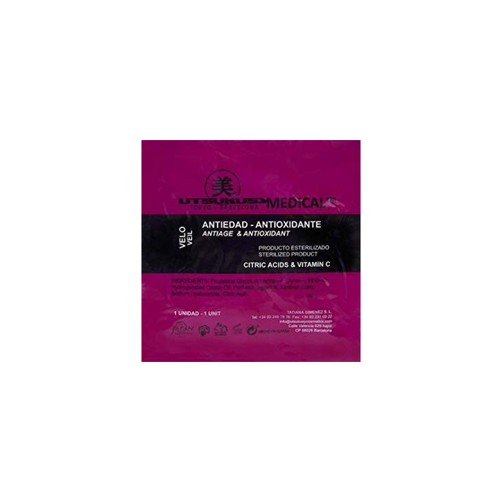 Utsukusy maska proti starnutiu Anti-age a antioxidant 1ks