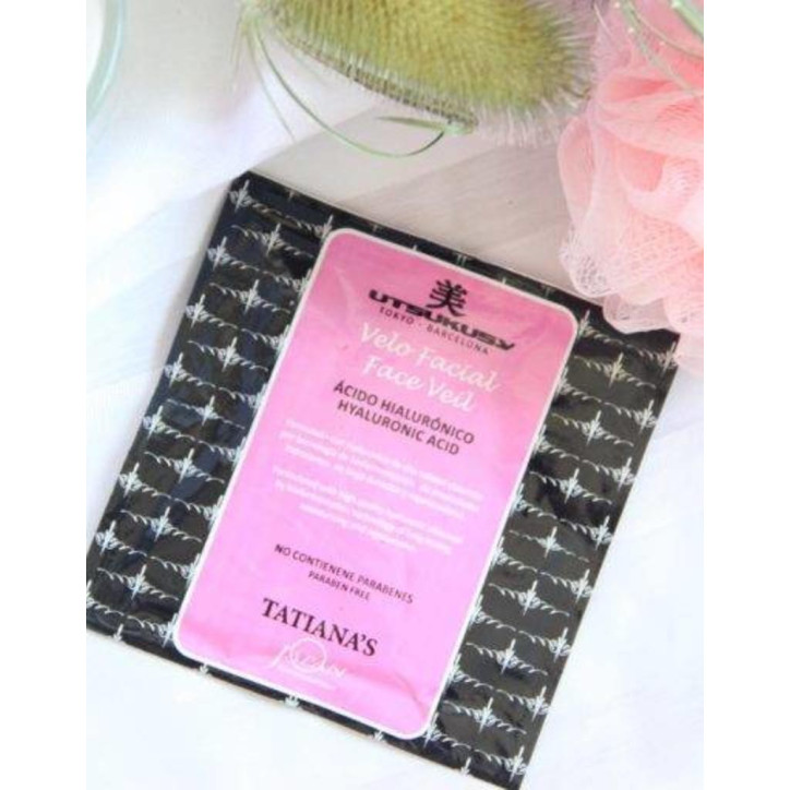 Utsukusy maska kyseliny hyalurónovej s ricínovým olejom 1ks