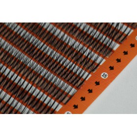 3D mihalnice tvar "W"  3 v 1- 0,15 mm (natočenie "J a C")